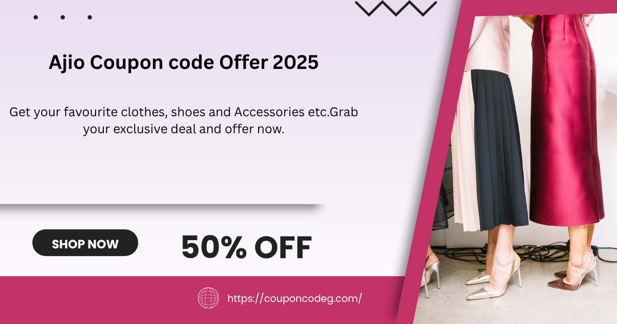 Ajio Coupon Code Offers 2025